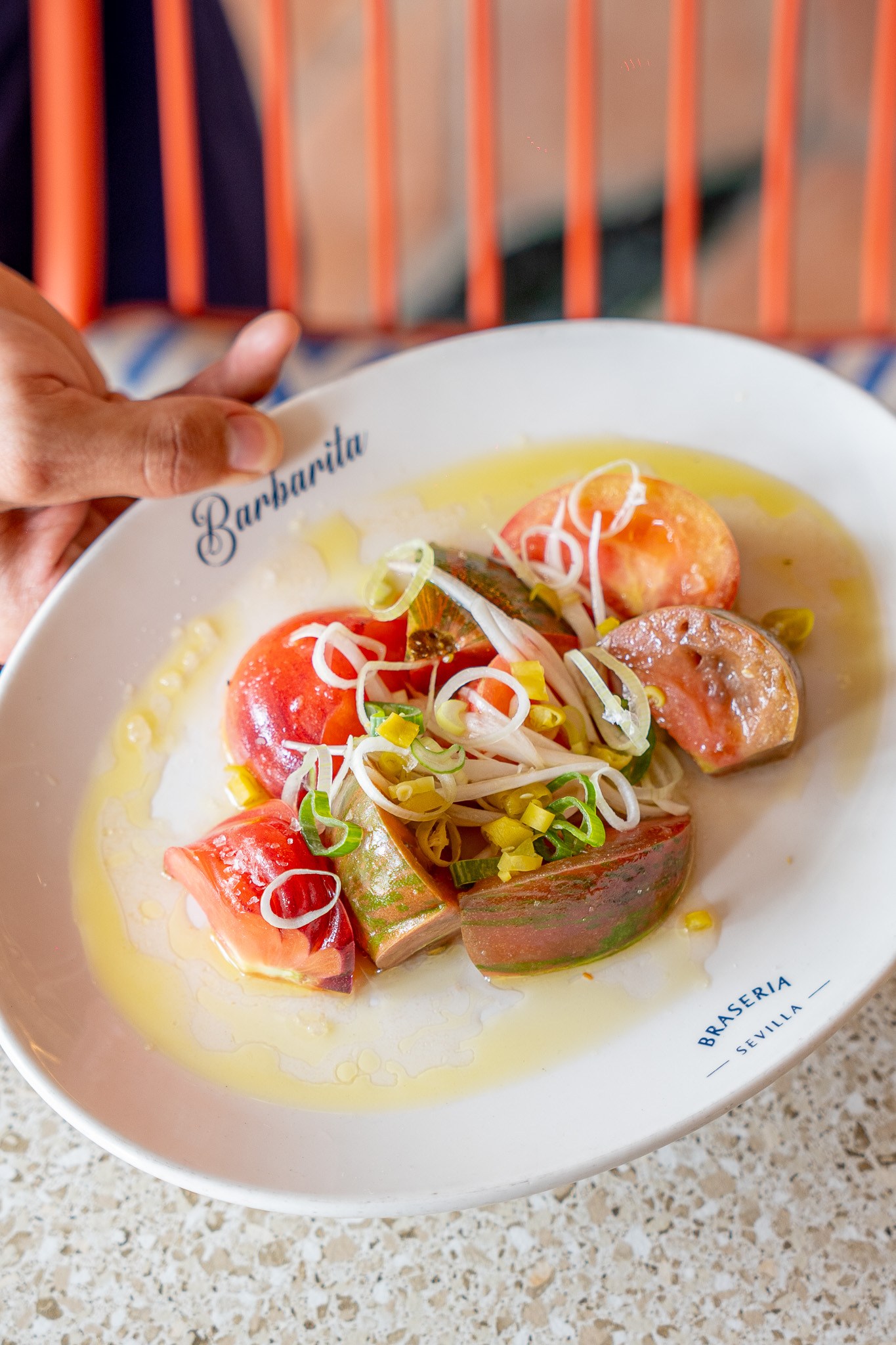 Plato para compartir en Barbarita